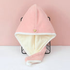 Magic Hair Drying Towel Wrap Cap