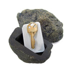 Rock Key Hider – Weatherproof Outdoor Hide-a-Key Stone (1 Pc)