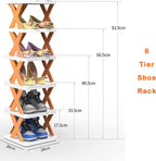 6 Layer Shoe Rack