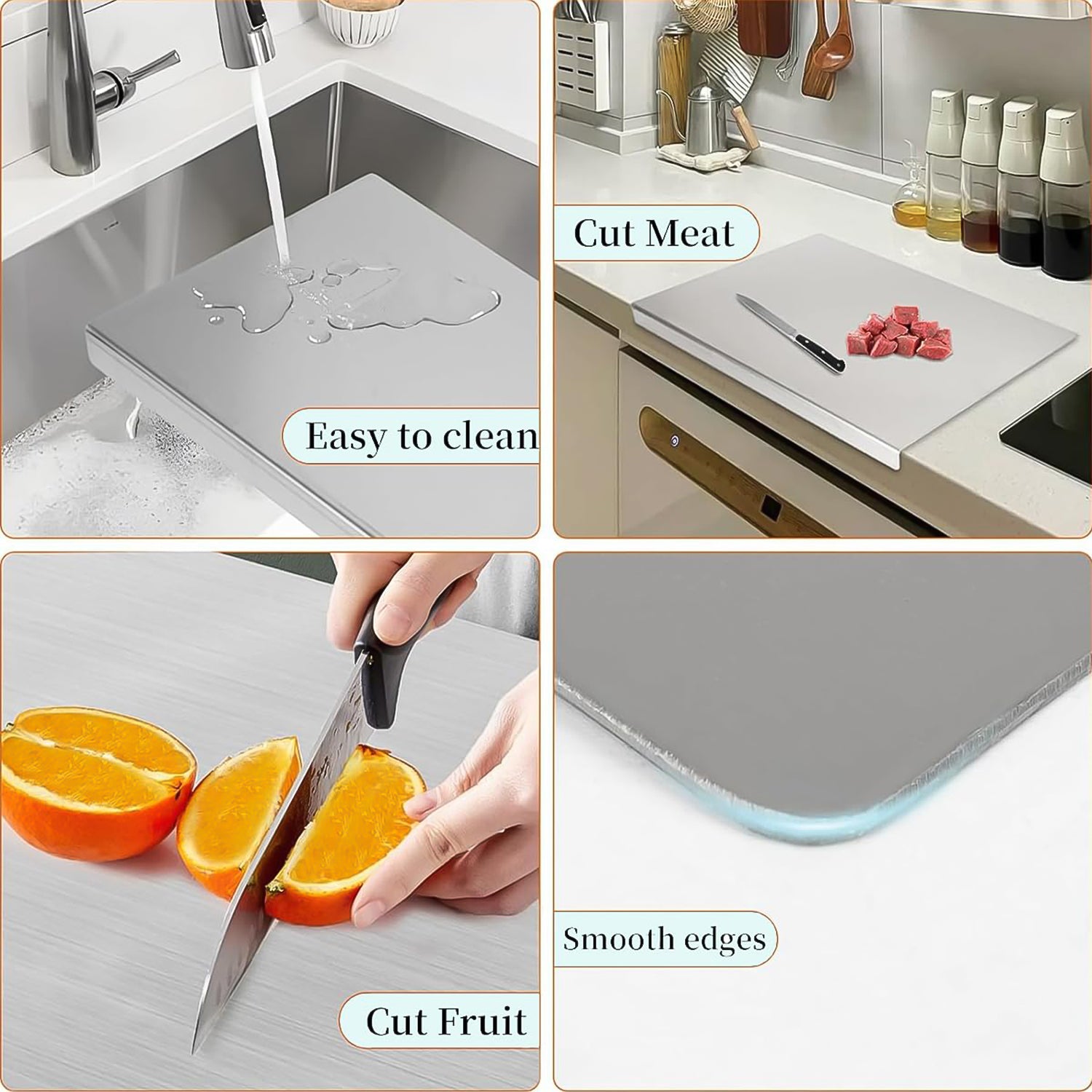 Premium Stainless Steel  Chopping Board