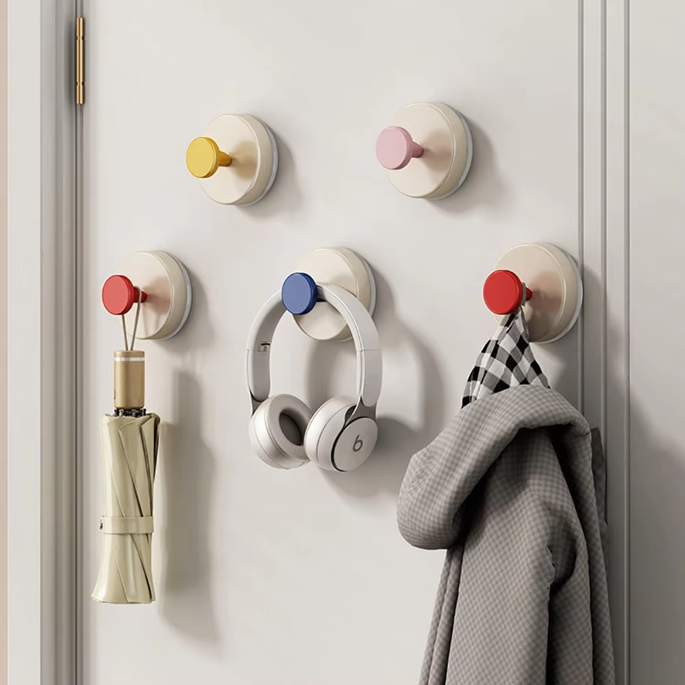 10 PCS  Strong Grip Suction Hooks