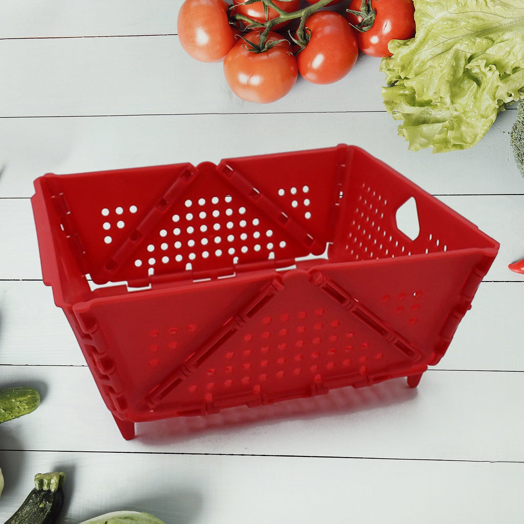 Collapsible Ventilated Storage Basket