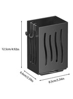 Wall-Mounted Cutlery & Spoon Holder with Draining Tray