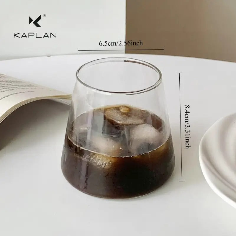 4pcs High Borosilicate Glass Tumbler Set | 350 ml