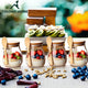 2 Pc Airtight Glass Storage Jars with Spoons | 600 ml