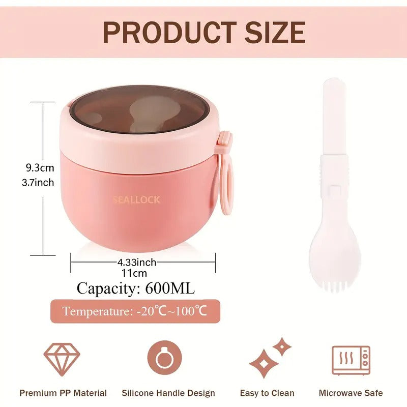 600ml Insulated Leakproof Box