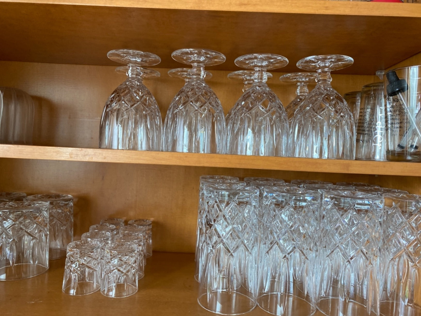 Set Of 4, Made Of Crystal Glass