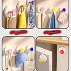 10 PCS  Strong Grip Suction Hooks