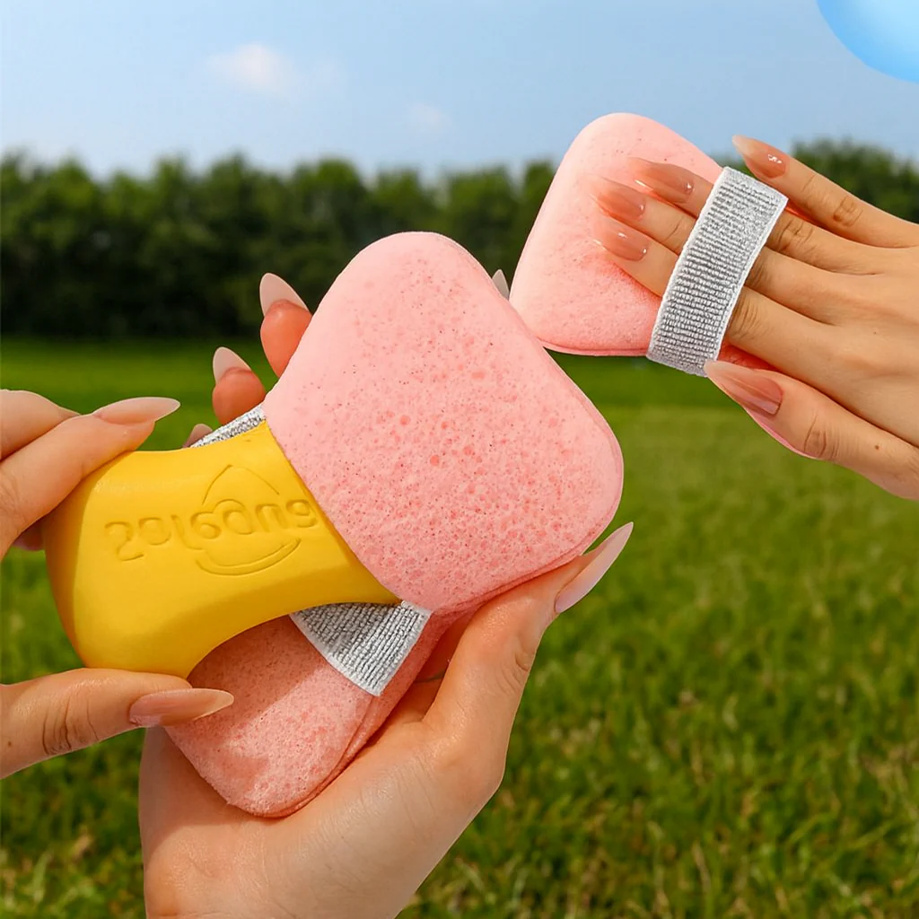 Exfoliating Soap Sponge Bag