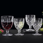 Set Of 4, Made Of Crystal Glass