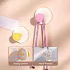 10 PCS  Strong Grip Suction Hooks