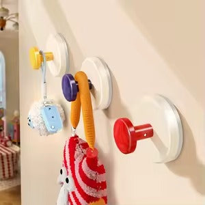 10 PCS  Strong Grip Suction Hooks