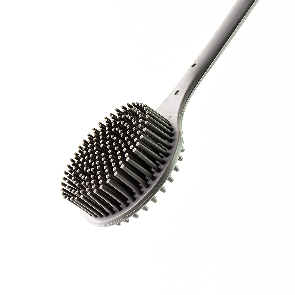 Silicone Scrubber Brush With Long Handle