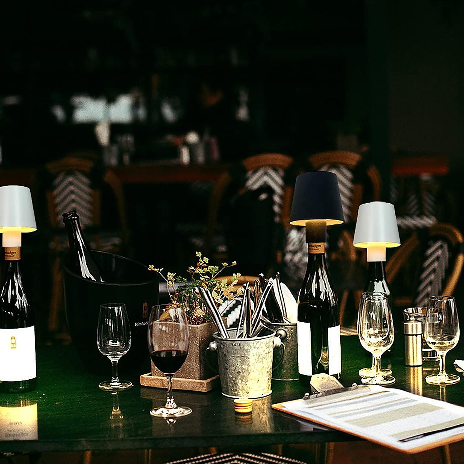 Led Dimmable Bottle Lamp