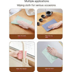 Microfiber Cleaning Cloth With Box Magic Wipe (10 Pcs Set)