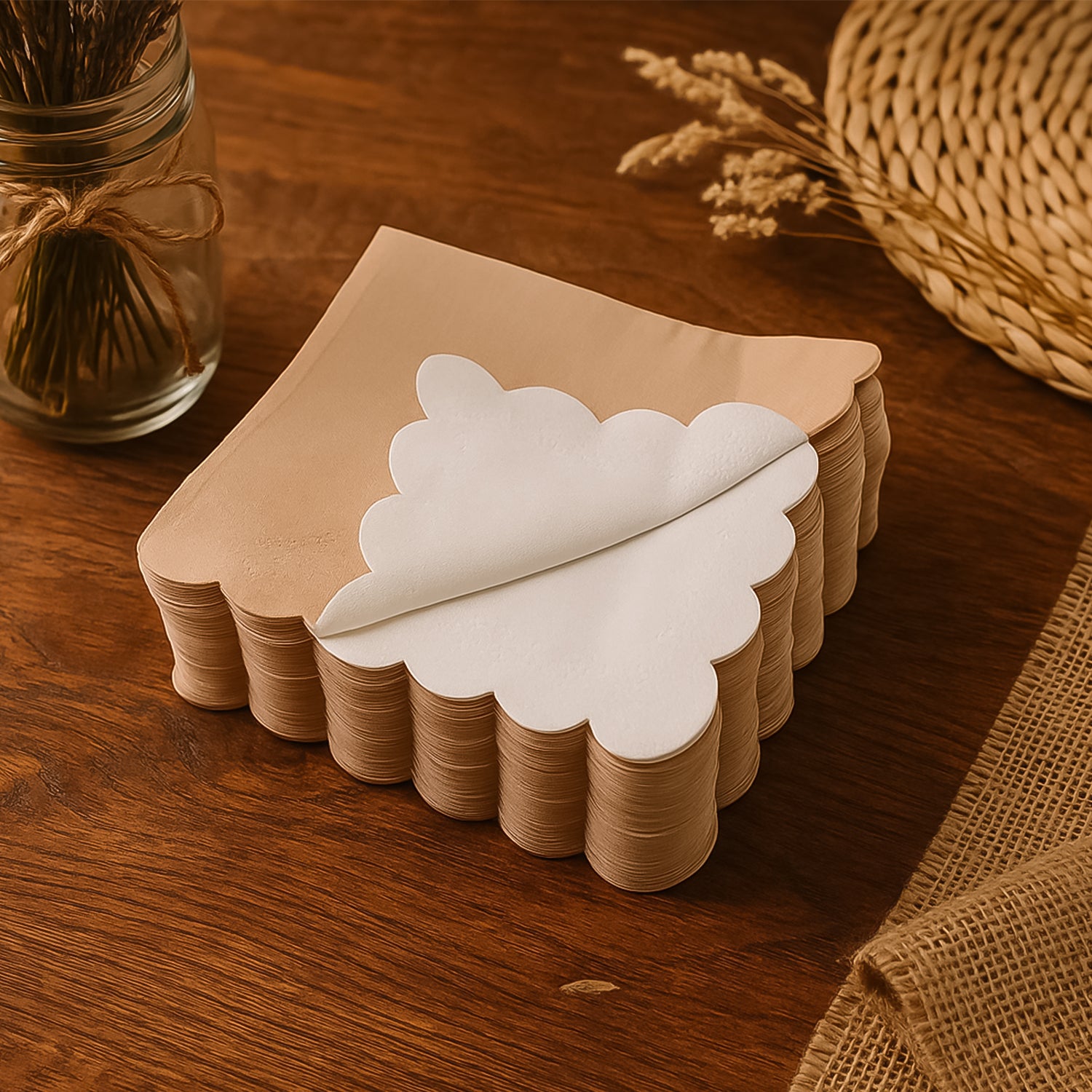 Disposable  Tissue Napkins Set (120 Pc)