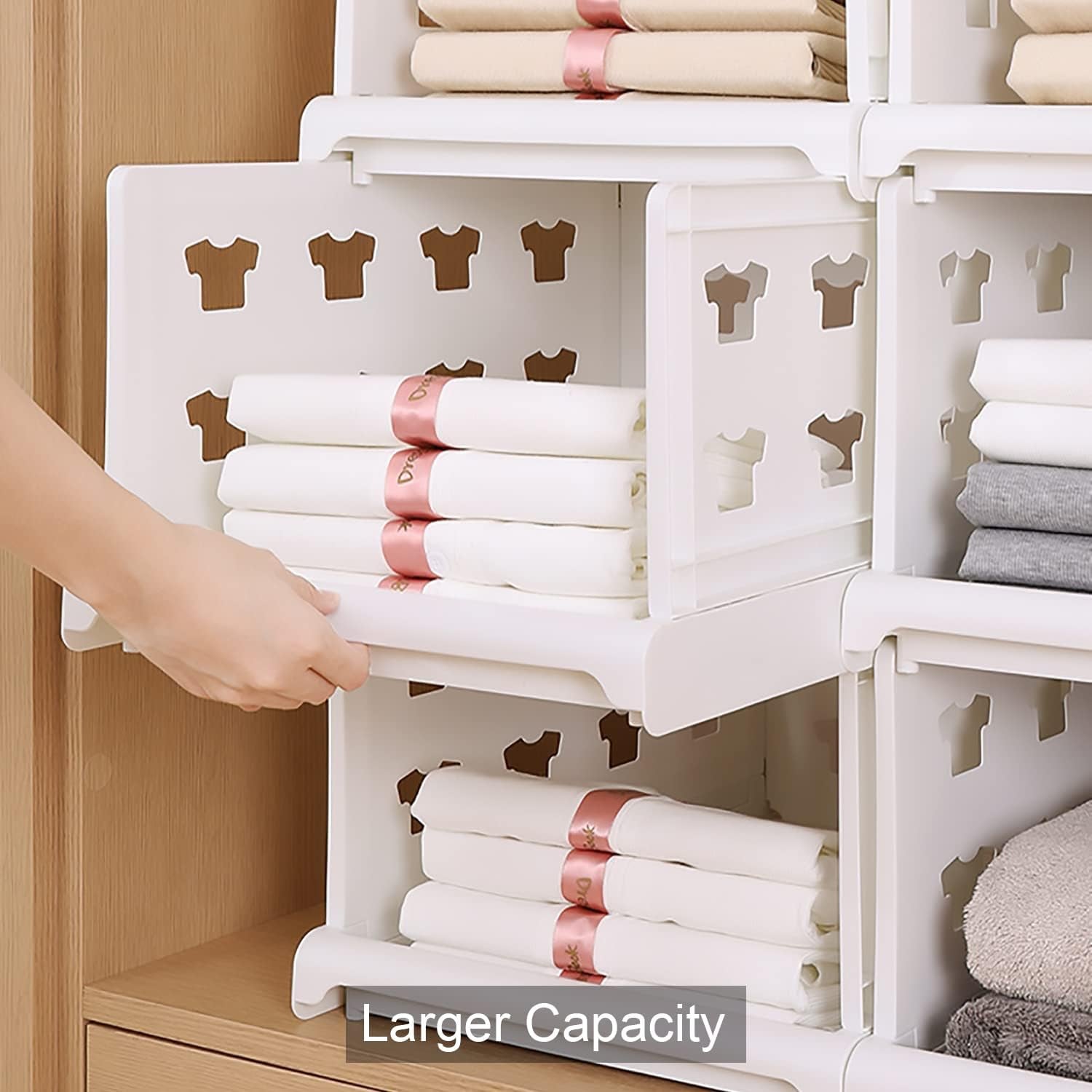3 Layer Stackable Multifunctional Storage