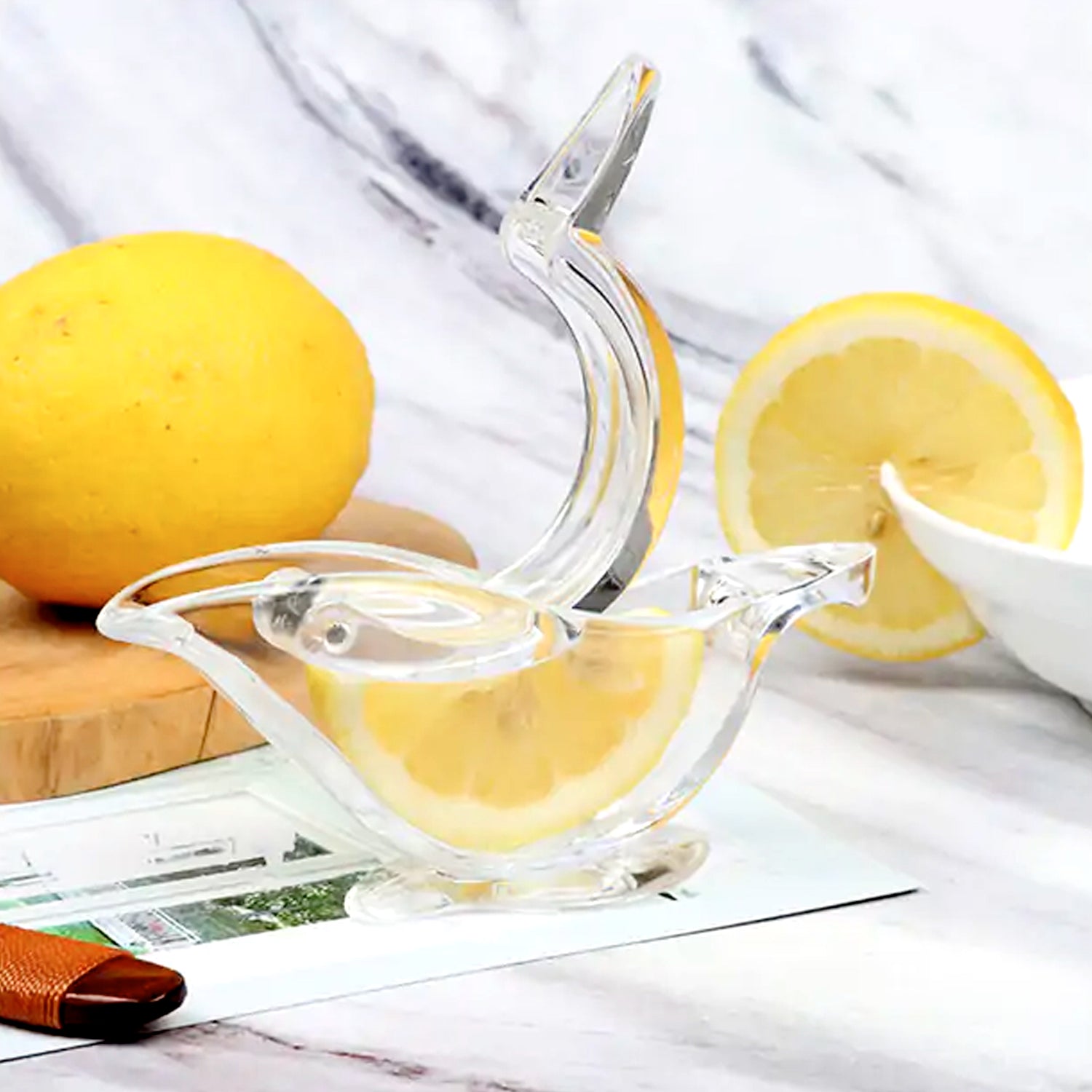 Manual Lemon Slice Squeezer